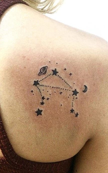 36 Best Libra Tattoo Designs and What They Mean  Saved Tattoo