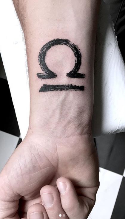 Libra Tattoos for Guys/Men.