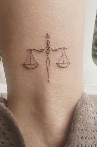 85 Unique Libra Tattoos to Compliment Your Personality and Body ...