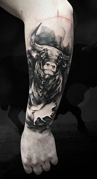 80 Unique Taurus Tattoos to Compliment Your Body and Personality - Tattoo Me Now 80 Unique Taurus Tattoos to Compliment Your Body and Personality - Tattoo Me Now