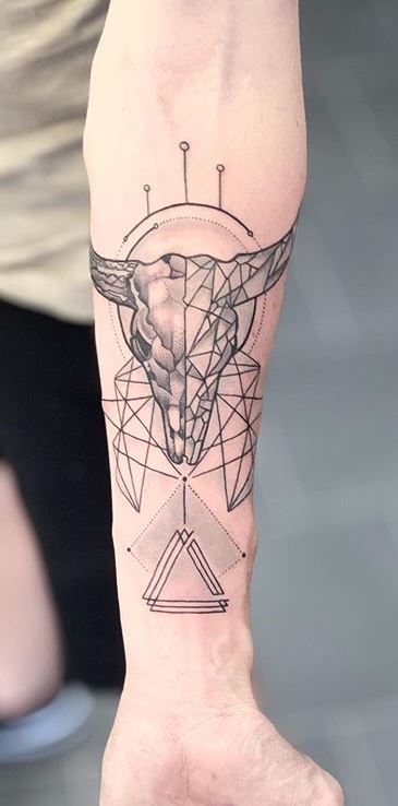 80 Unique Taurus Tattoos to Compliment Your Body and Personality