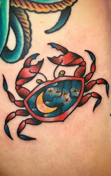 85 Unique Cancer Zodiac Tattoos to Compliment Your Body and Personality -  Tattoo Me Now