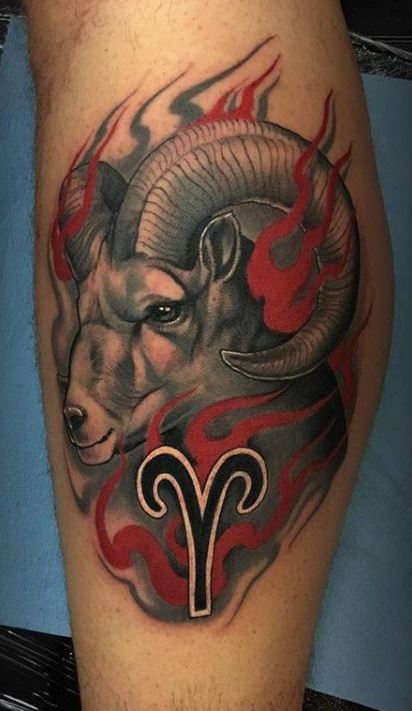 Ram Skull by Bear Smith from Rebel Muse, Lewisville TX : r/tattoos