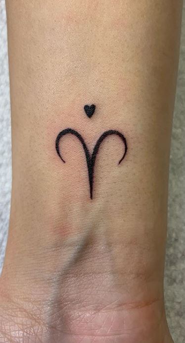 Share 99+ about aries symbol tattoo unmissable .vn Share 99+ about aries symbol tattoo unmissable .vn