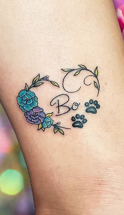 90 Best Paw Print Tattoo Meanings and Designs  Nice Trails 2019