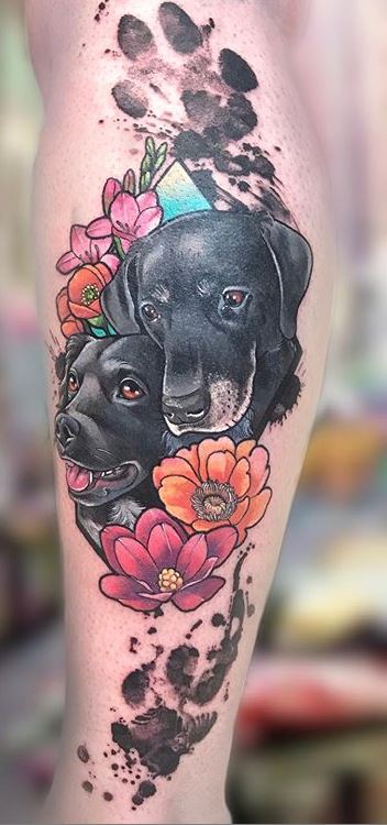 33 Delightful Dog Tattoo Ideas for Men  Women in 2023