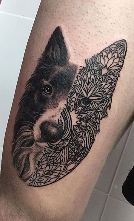 100 Adorable Dog Tattoos That Will Melt Your Heart Tattoo Me Now