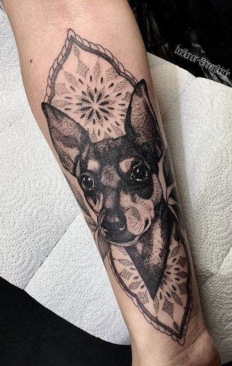 Dog Tattoos Realistic Colorful  Glamorous  Designer Ultra Modern  Inspiring Dog Tattoo Ideas Interpretation Meaning  Symbolisation   DOGICA