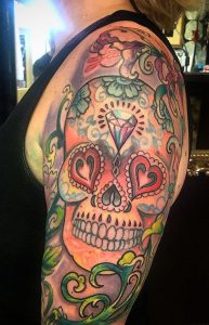 100+ Unique Sugar Skull Tattoos Designs & Ideas - Tattoo Me Now