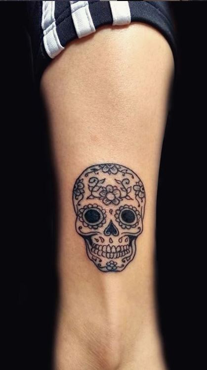 100+ Unique Sugar Skull Tattoos Designs & Ideas - Tattoo Me Now