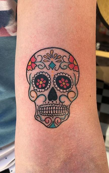 100 Unique Sugar Skull Tattoos Designs Ideas Tattoo Me Now