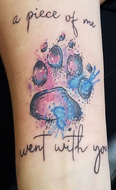 50 Adorable Dog Paw Tattoos and Ideas to Pay Homage to Your Furry Friend - Tattoo Me Now