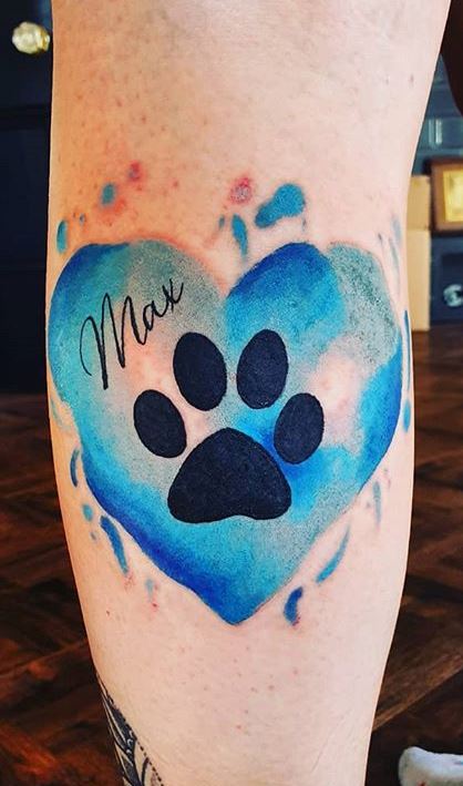 50 Adorable Dog Paw Tattoos and Ideas to Pay Homage to Your Furry Friend - Tattoo Me Now