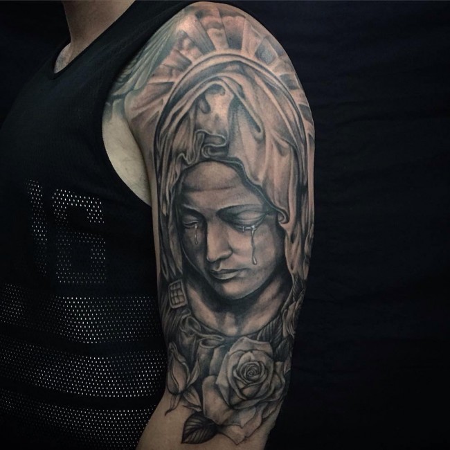 Top 101 Virgin Mary Tattoo Ideas 2021 Inspiration Guide