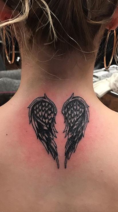 65 Best Angel Wings Tattoos Designs  Meanings  Top Ideas 2019