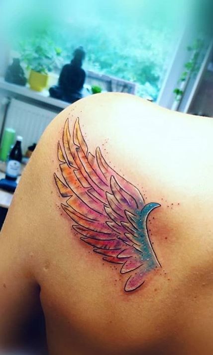 20 cutest wrist angel wings tattoo ideas with their meanings  Tukocoke
