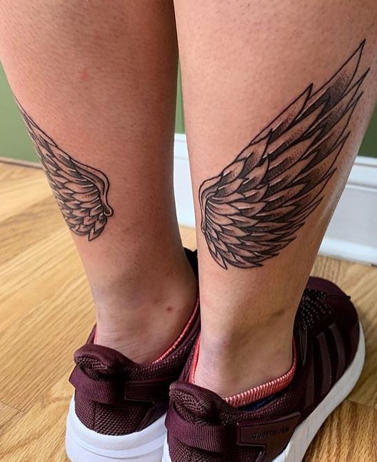 Wings tattoo for men and women