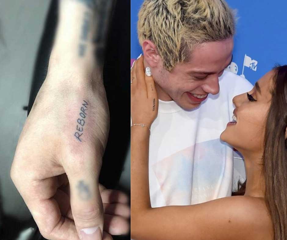 Pete Davidsons life in tattoos All his ink from Ariana to Kim