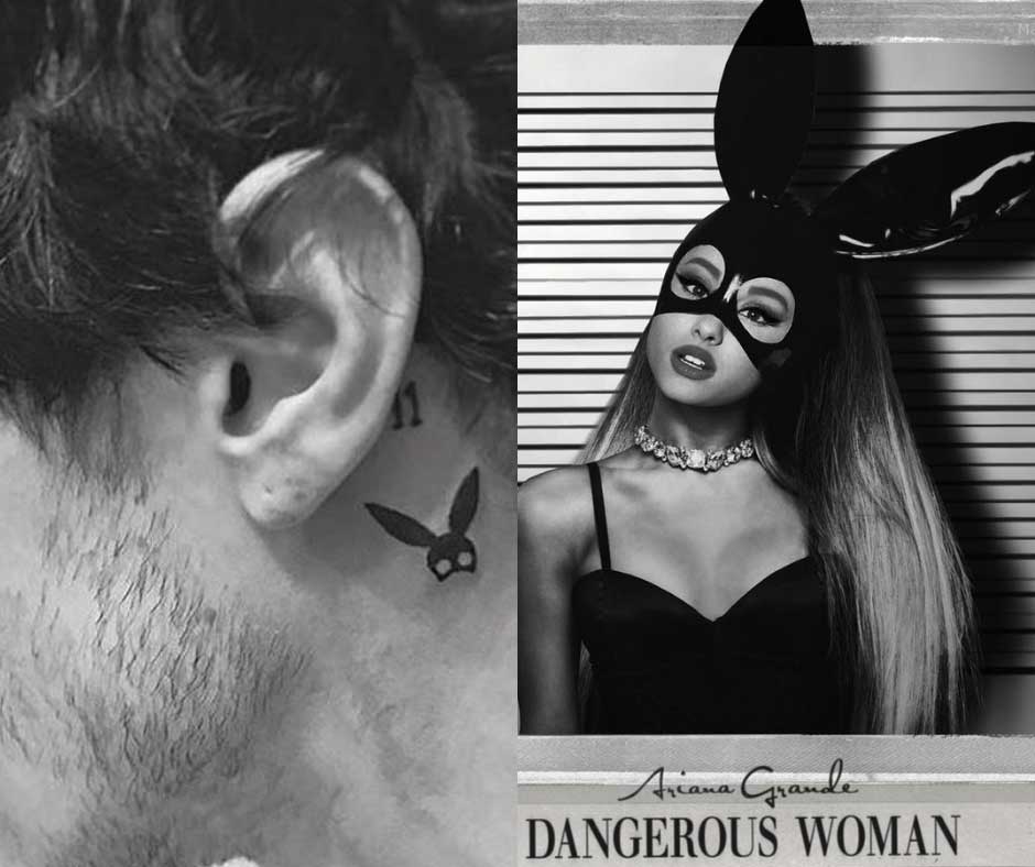 Stories Behind Pete Davidson and Ariana Grande's Matching Tattoos & Cover  Ups - Tattoo Me Now