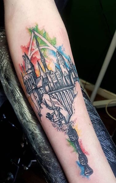 47 Cool and Magical Harry Potter Inspired Tattoos  StayGlam