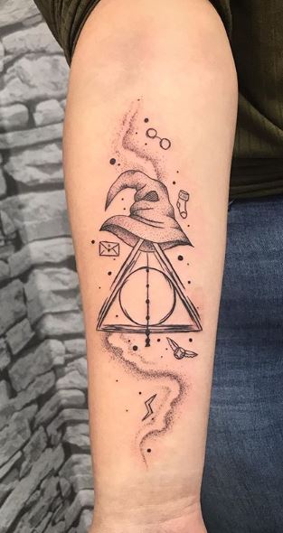 80 Matching Harry Potter Tattoos For Couples Who Will Always Stay  Together  Matching harry potter tattoos Harry potter tattoos Harry  tattoos