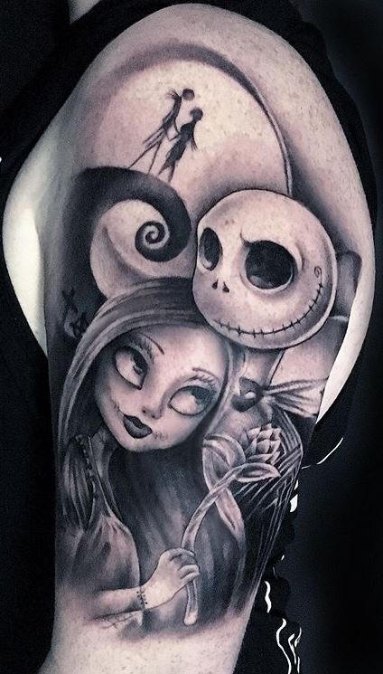 25 Thrilling The Nightmare Before Christmas Tattoos