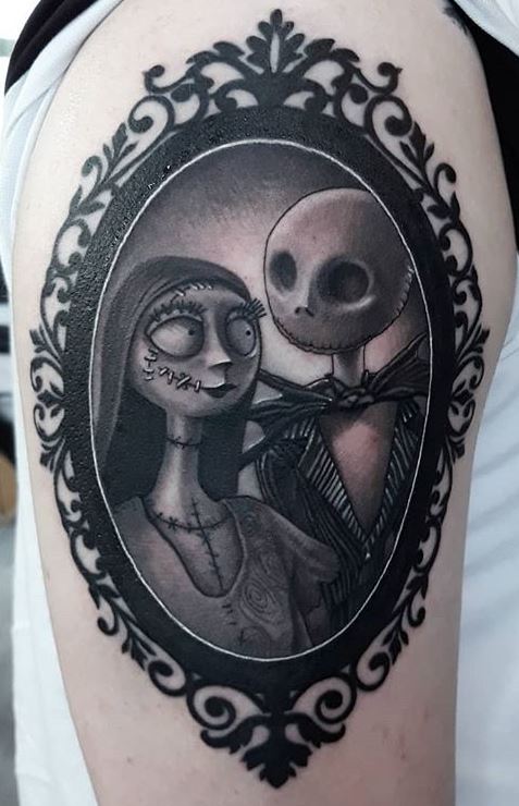 75 best Nightmare Before Christmas Tattoo Design Ideas 2019