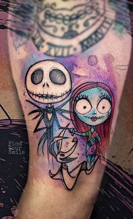 The Best Disney Tattoos For Couples  POPSUGAR Love  Sex