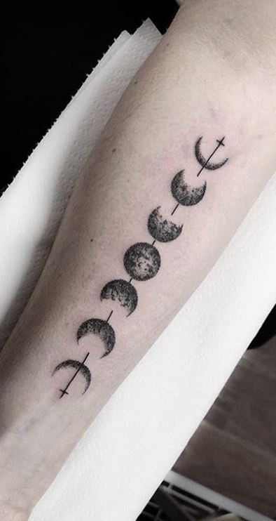 100 Best Moon Tattoos For Guys 2023 Phases With Meaning