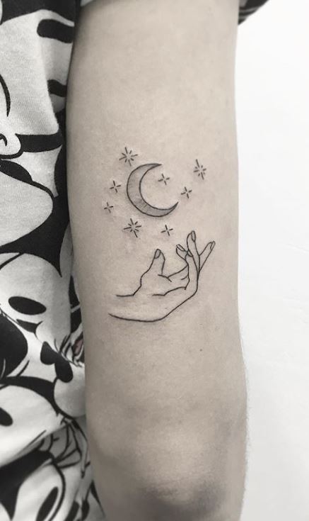 56 Dreamy Moon Tattoos With Meaning  Our Mindful Life