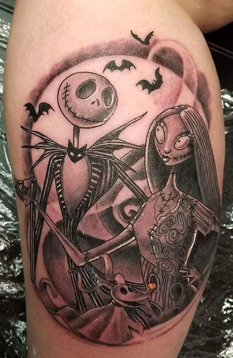 Free download Jack and Sally Skellington tattoo 153747jpeg 600x800 for  your Desktop Mobile  Tablet  Explore 45 Jack Skellington and Sally  Wallpaper  Jack Skellington Backgrounds Jack Skellington Wallpaper Jack  Skellington Wallpapers