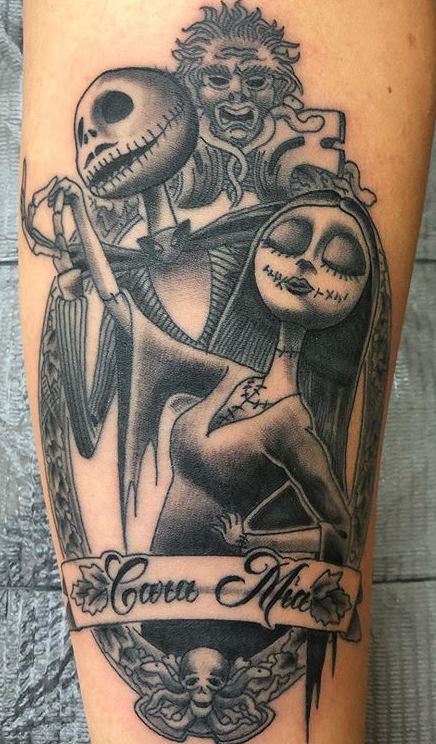 75 best Nightmare Before Christmas Tattoo Design Ideas 2019