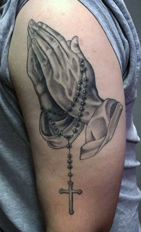 Praying Hands Tattoos Designs Ideas And Meanings Praying Hands Tattoo  Pictures  HubPages