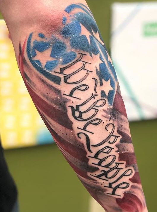 73 We The People Tattoo Designs To Show Your Freedom