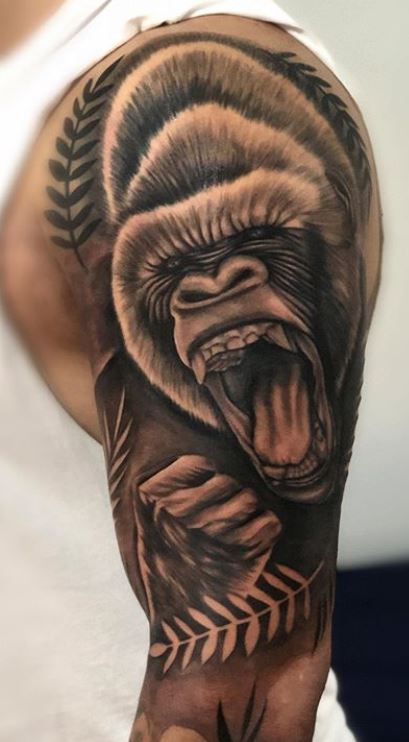 100 Gorilla Tattoo Designs For Men  Great Ape Ideas