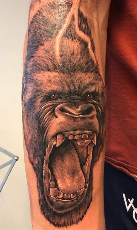21 Gorilla Tattoo Ideas