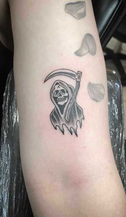 40 Grim Reaper Tattoo Designs  Meaning  The Trend Spotter