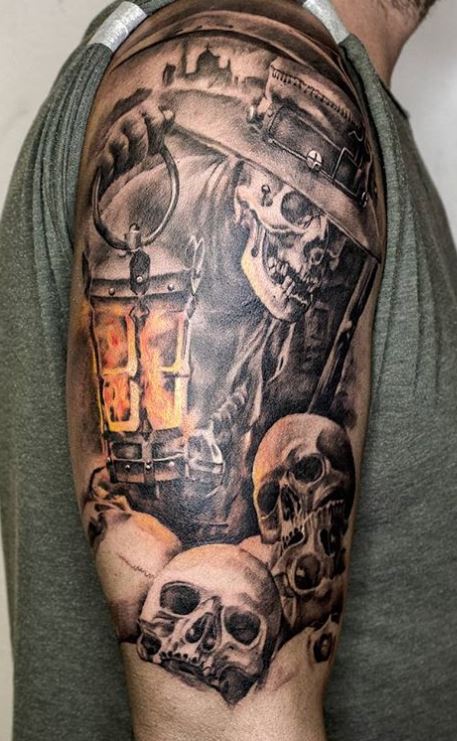 110 Unique Grim Reaper Tattoos You’ll Need to See - Tattoo Me Now