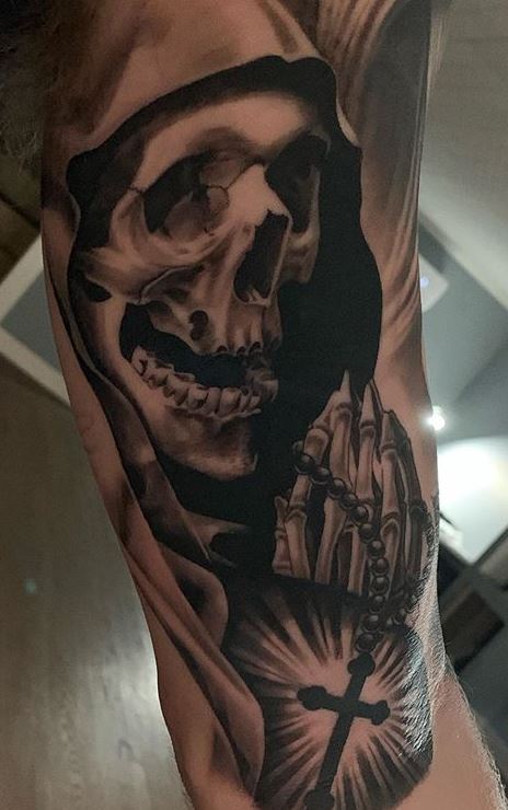 grim reaper tattoo  All Things Tattoo
