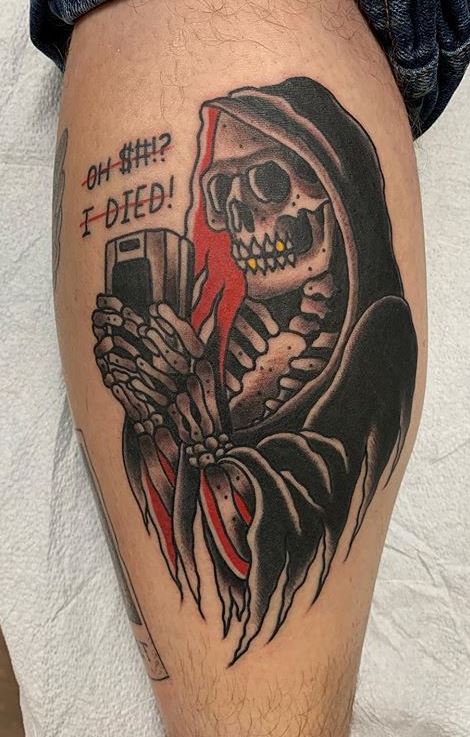 50 Traditional Grim Reaper Tattoo Designs With Meaning 2023