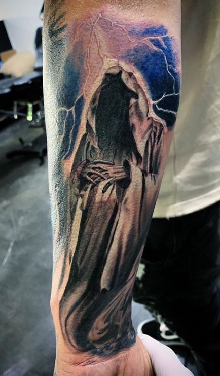 95 Best Grim Reaper Tattoo Designs  Meanings  2019