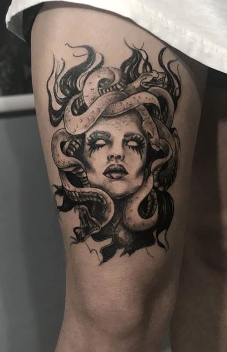 42 Fearsome and Awesome Medusa Tattoos With Meaning