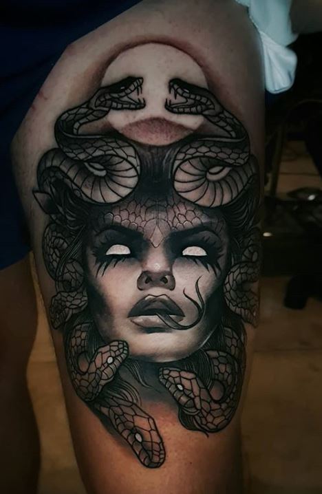 100 Beautiful Medusa Tattoos You'll Need to See - Tattoo Me Now