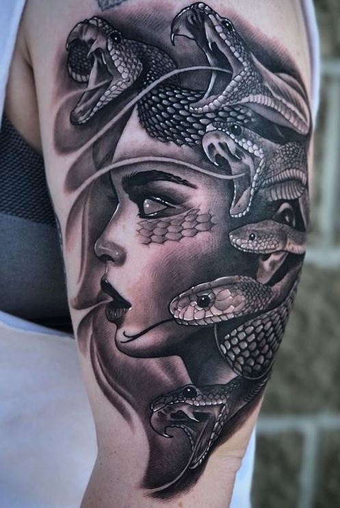 10 Striking Medusa Tattoo Designs for a Powerful Look