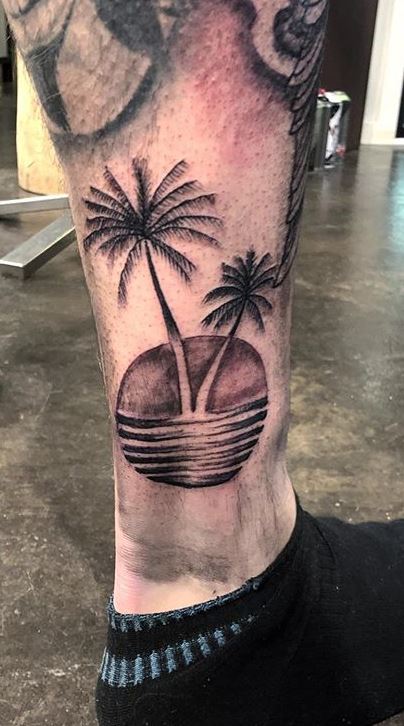 Cutest Palm Tree Tattoos To Get On Vacation  Tattoo Glee