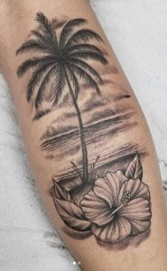 125 Unique Palm Tree Tattoos You'll Need to See - Tattoo Me Now