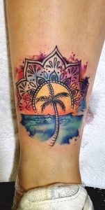 125 Unique Palm Tree Tattoos You'll Need to See - Tattoo Me Now