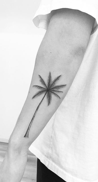 125 Unique Palm Tree Tattoos You'll Need to See - Tattoo Me Now