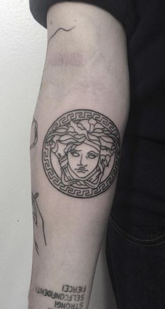 Line Medusa  Line Medusa tattoo Temporary Tattoos  Momentary Ink