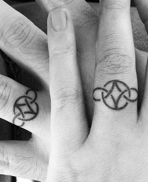 60 Soulmate Matching Couple Tattoos With Meaning